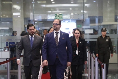 El ministro del Interior, John Reimberg.