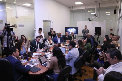 La Comisión de Fiscalización era la encargada de calificar el avance de la solicitud de juico en contra de Inés Manzano.