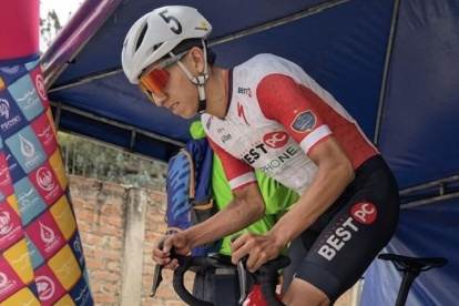 Anthony Coque, de 18 años, prevé aún 3 meses de preparación para emprender el sueño de su primer Mundial.