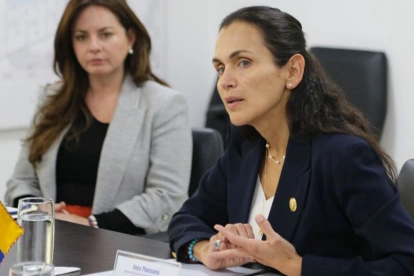 La exministra de Energía Inés Manzano.