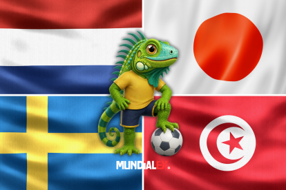 El Grupo F del Mundial 2026 está compuesto por Países Bajos, Japón, Suecia y Túnez. Siga la cobertura en MundialEX.