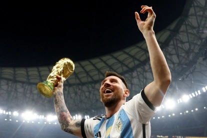 Lionel Messi, campeón del Mundo en la edición de Qatar 2022.