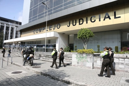 La audiencia se desarrolló en el Complejo Judicial Norte de Quito.