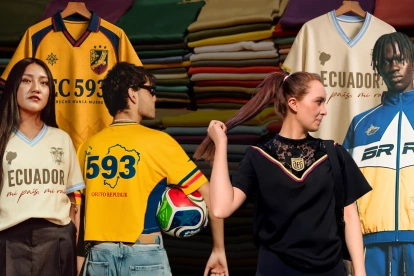 En esta temporada mundialista, varias marcas locales han decidido darle un giro creativo, reinterpretando la prenda más emblemática del fútbol ecuatoriano.