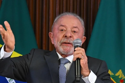 Fotografía de archivo del presidente de Brasil, Luiz Inácio Lula da Silva.