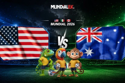 Estados Unidos y Australia se enfrentan por el Grupo D del Mundial 2026.