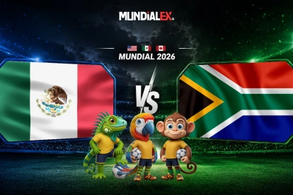 México vs. Sudáfrica, partido por la jornada 1 del Grupo A del Mundial 2026.