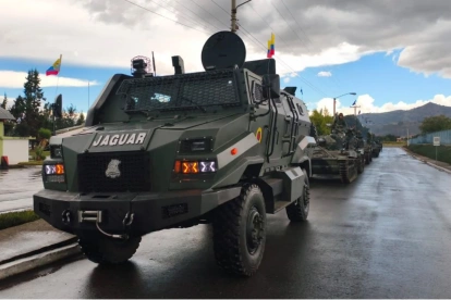 Ejército incorpora el Jaguar I en Los Ríos para reforzar operaciones de seguridad este 2026.