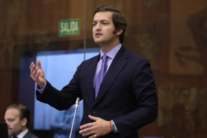 Esteban Torres fue segundo vicepresidente de la Asamblea en mayo del 2023; entonces era parte de la bancada del PSC.