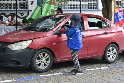 El 7 de mayo comenzó a funcionar la zona azul en el centro de Tumbaco.