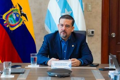 Carlos Encalada, prefecto del Guayas.
