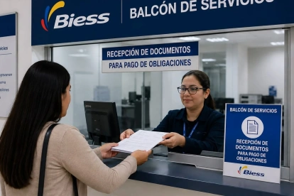 Las personas interesadas pueden ingresar al portal web del Biess para seleccionar una de las atternativas para ponerse al día.