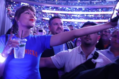 Taylor Swift, el 10 de junio en el partido de los Knicks