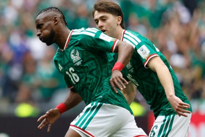 Julián Quiñones marcó el primer gol del Mundial 2026 con México.