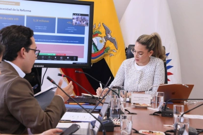 La Comisión de Justicia, presidida por Rosa Torres (ADN), tramita el proyecto de reforma al Código Orgánico de la Función Judicial.
