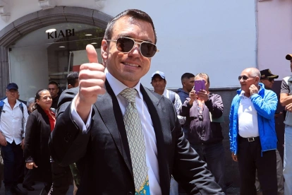 El presidente Daniel Noboa fue reelecto en las elecciones de 2025.