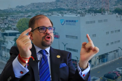 El ministro del Interior, John Reimberg, aseguró que una presunta “sala espejo” instalada en 2024 tuvo acceso a sistemas de videovigilancia de Segura EP.
