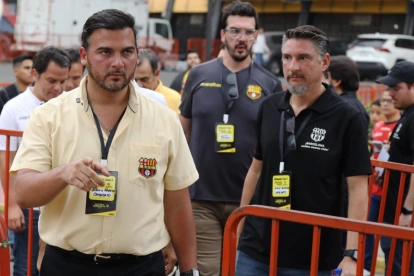 Antonio Álvarez, presidente de Barcelona SC.