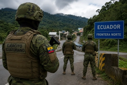 Militares realizaron un operativo en Taruka, Sucumbíos, donde se registró un enfrentamiento con civiles armados.