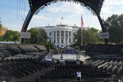 Trump celebrará su 80 cumpleaños con una pelea de UFC en la Casa Blanca.