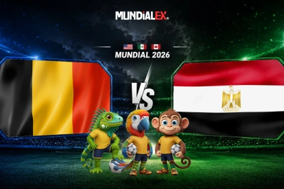 Bélgica y Egipto se miden en el Mundial 2026.