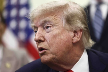 El presidente de Estados Unidos, Donald Trump.