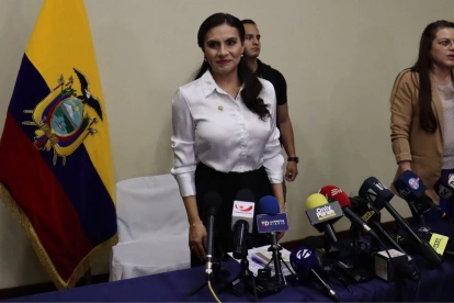 Verónica Abad fue vicepresidenta de Ecuador entre 2023 y 2025.