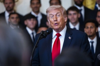 El presidente de Estados Unidos, Donald Trump.