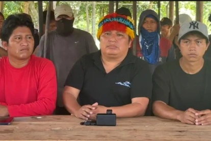 Comunidades shuar de Taruka y Etsa exigen el esclarecimiento de los hechos ocurridos en Sucumbíos.