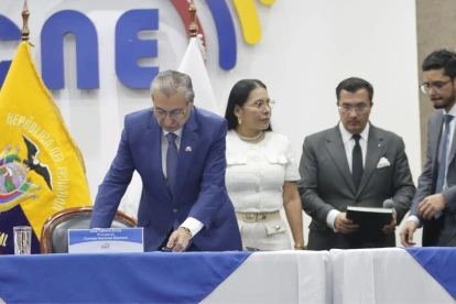 José Cabrera asumió la presidencia del CNE tras la remoción de Diana Atamaint.