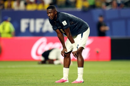 Willian Pacho, en el jugador por el Mundial 2026 contra Costa de Marfil.
