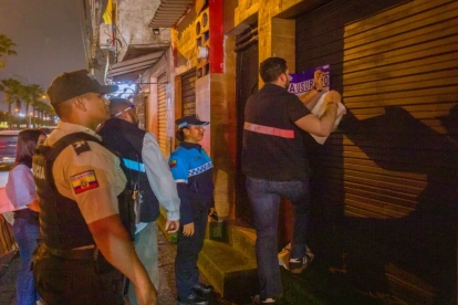 El control se realizó en Sauces, norte de Guayaquil.