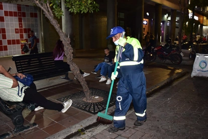 La empresa encargada de la recolección realizó las labores.