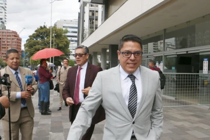 El abogado del asambleísta Raúl Chávez, Carlos Soria, ofreció detalles sobre el testimonio anticipado de José Cevallos Avellán
