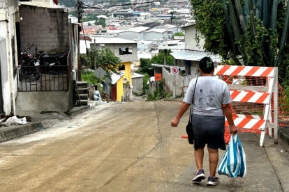 En este sector de Mapasingue este se cometió el crimen de la mujer que fue decapitada.