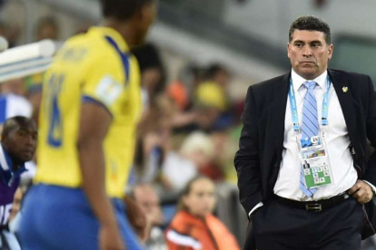 El entrenador colombiano Luis Fernando Suárez enfrentó a Ecuador en el Mundial de Brasil en 2014, dirigiendo a la selección de Honduras.