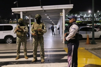 El Aeropuerto Internacional José Joaquín de Olmedo registró una balacera la tarde de este miércoles 17 de junio.