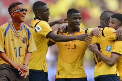 Jombriel está entre las opciones enviadas por Ecuador a FIFA para celebrar los goles de la Tri en el Mundial 2026.