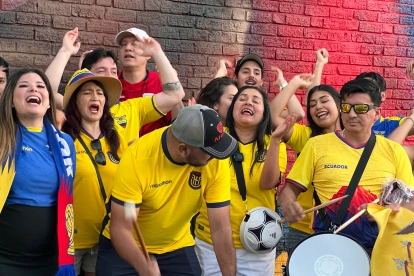 La llegada de la Tricolor al Mundial convierte a Kansas City en un punto de encuentro para cientos de ecuatorianos que viven en distintos estados de Estados Unidos.