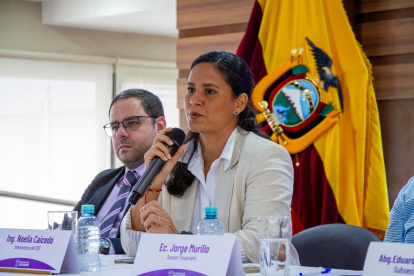 Noelia Caicedo Coello fue designada por el Ministerio de Educación, Deporte y Cultura como la interventora del COE.