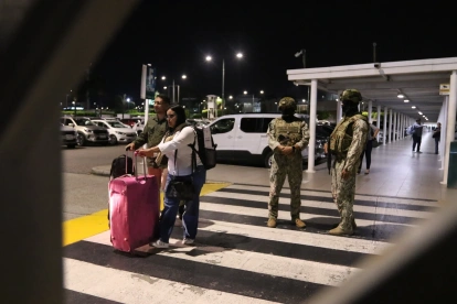 Tras el crimen de Suástegui, las operaciones en la terminal aérea fueron paralizadas parcialmente.