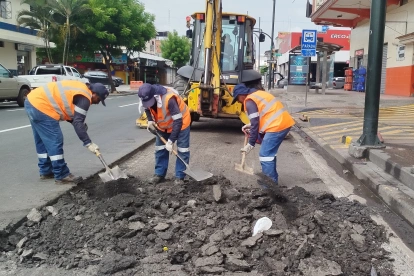 La calle Los Ríos vuelve a ser intervenida