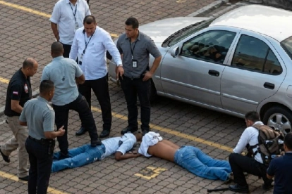 Los dos menores de edad fueron capturados en el aeropuerto.