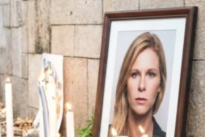 Imagen simbólica de Monika Silva, activista polaca, que residía en Montañita, creada con IA.