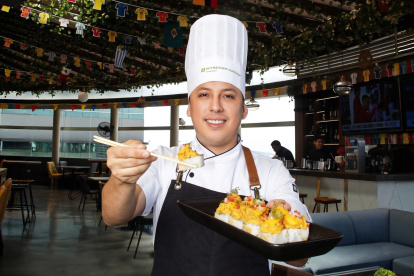 El chef Jiménez lidera la propuesta gastronómica de Magnolia Rooftop.