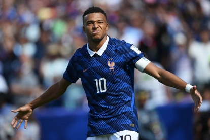 Kylian Mbappé es la figura de la selección francesa.