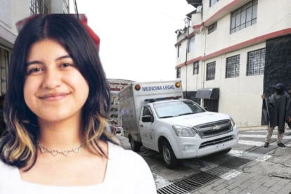 El cuerpo de Nathaly Mafla, de 20 años, fue encontrado en una quebrada cinco días después de su desaparición.