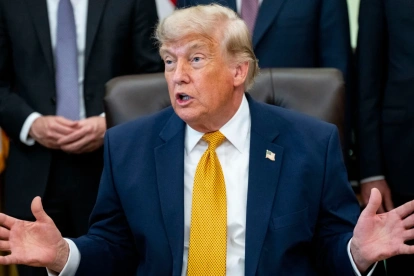 El presidente de Estados Unidos, Donald Trump.