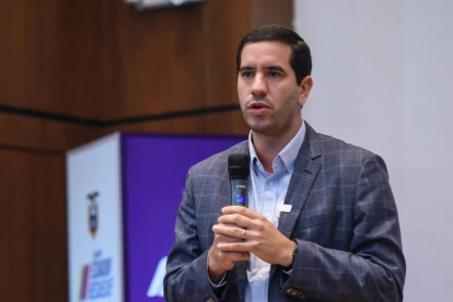Roberto Luque ha acompañado a Daniel Noboa, desde noviembre del 2023.