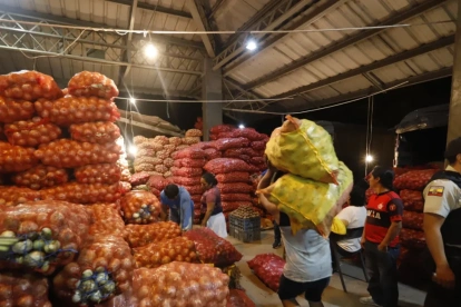 Una persona fue atacada en el área destinada a la venta de plátano verde, mientras se desarrollaban actividades comerciales habituales.